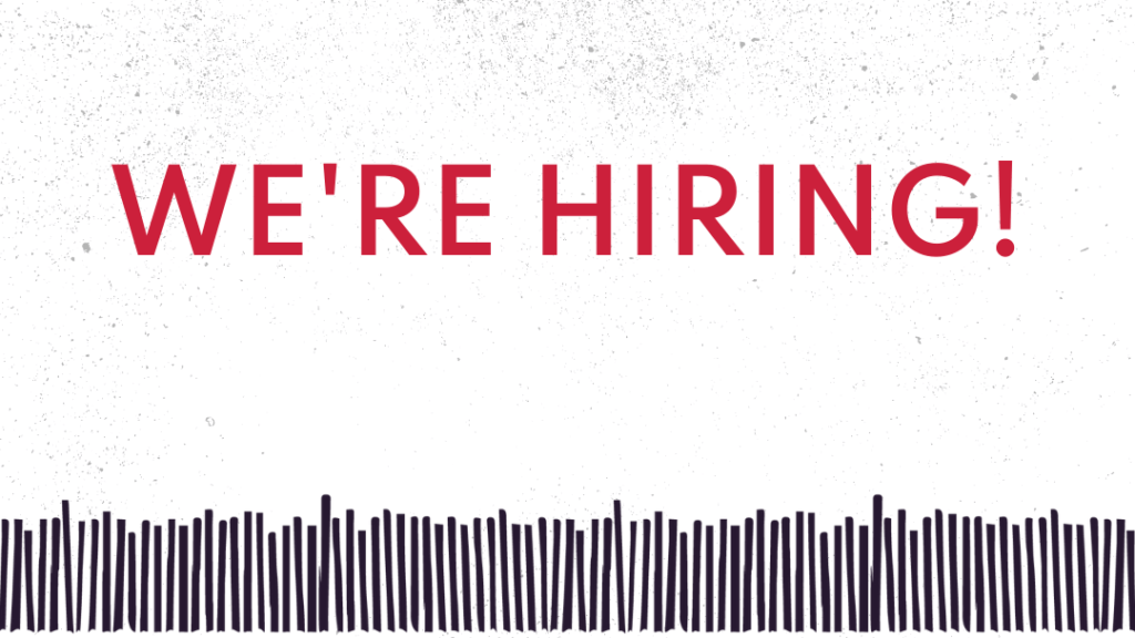 We're hiring